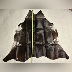 100% New Cow hide Rugs Area Skin Leather 46" x45" 7911 home decor cowboy western